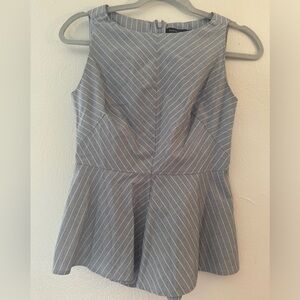 Banana republic peplum shirt